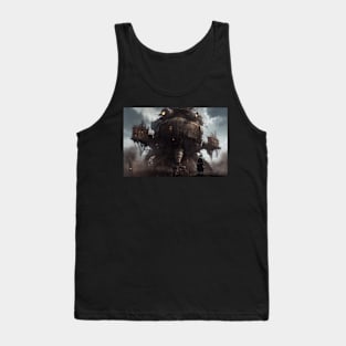 Dangerous Crab like Steampunk machine abstract Tank Top